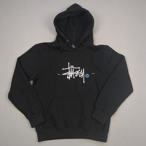 Stussy Hoodie Mens Large Black Sweatshirt